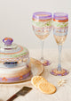 Mosaic Garland Wine Glasses, Set of 2