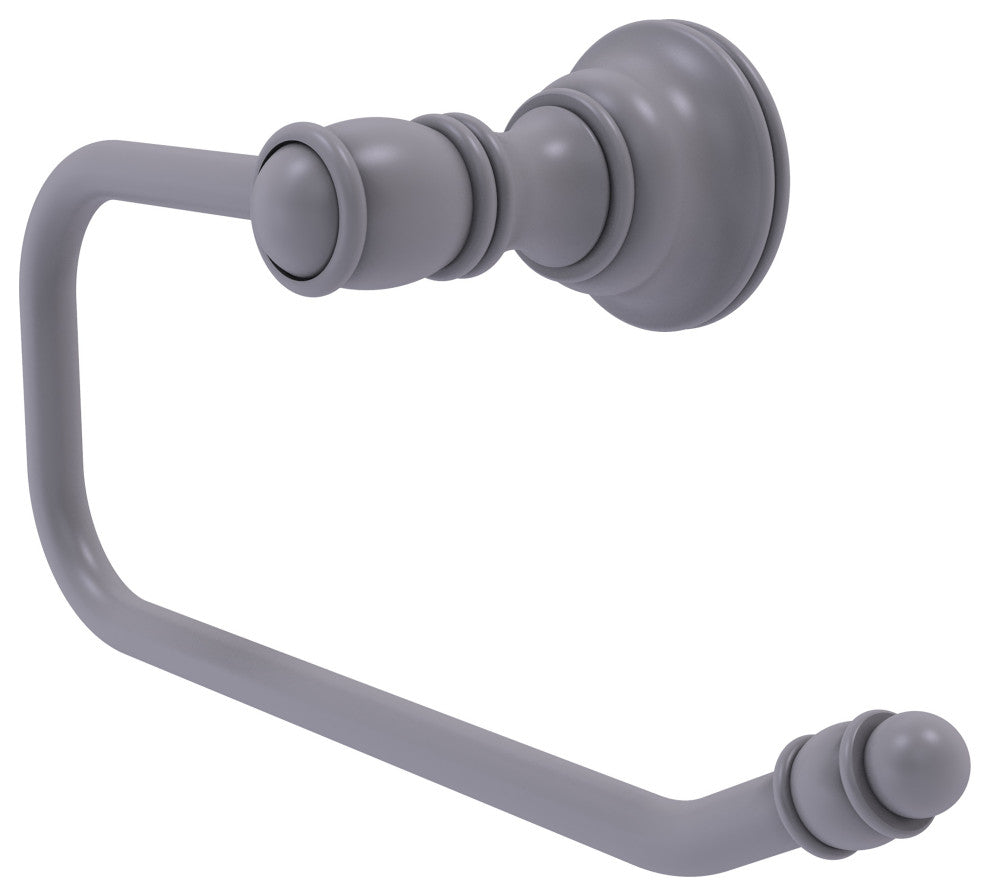 Carolina Euro Style Toilet Tissue Holder, Matte Gray