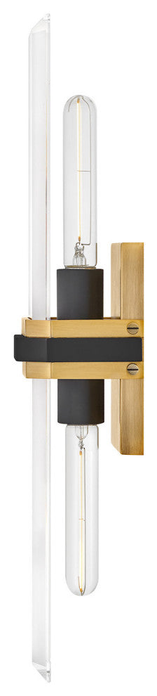 Hinkley Kipton Large Sconce, Heritage Brass