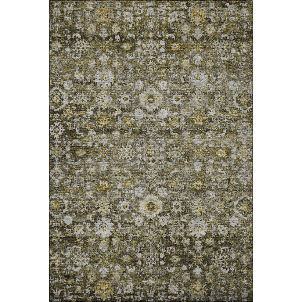 Premium Machine Washable Mayfield AMF651 Mocha 2'6" x 3'10" Rug