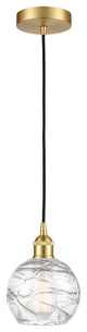 Innovations 616-1P-SG-G1213-6 1-Light Mini Pendant, Satin Gold