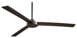 MinkaAire Roto XL Roto XL 62" 3 Blade Indoor / Outdoor Ceiling - Oil Rubbed
