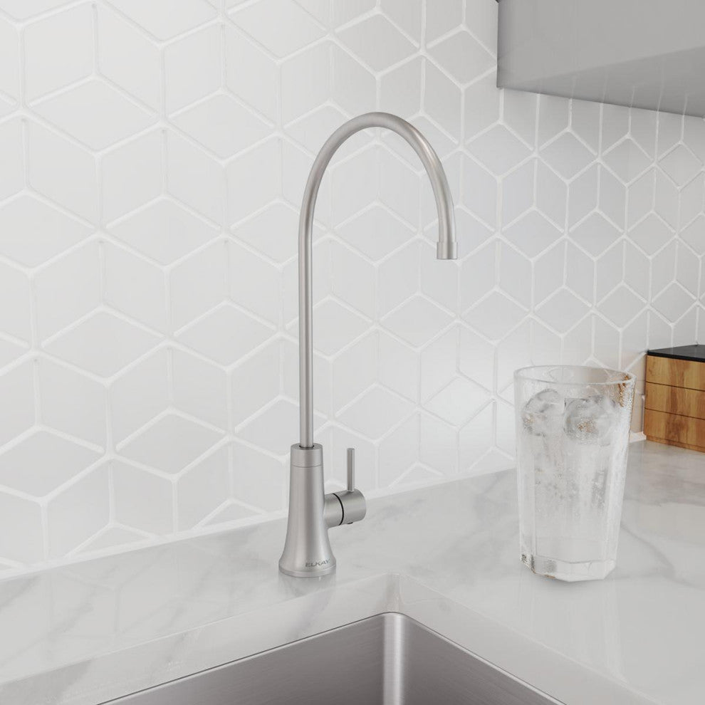 Elkay Avado Single Lever Filtered Beverage, Lustrous Steel
