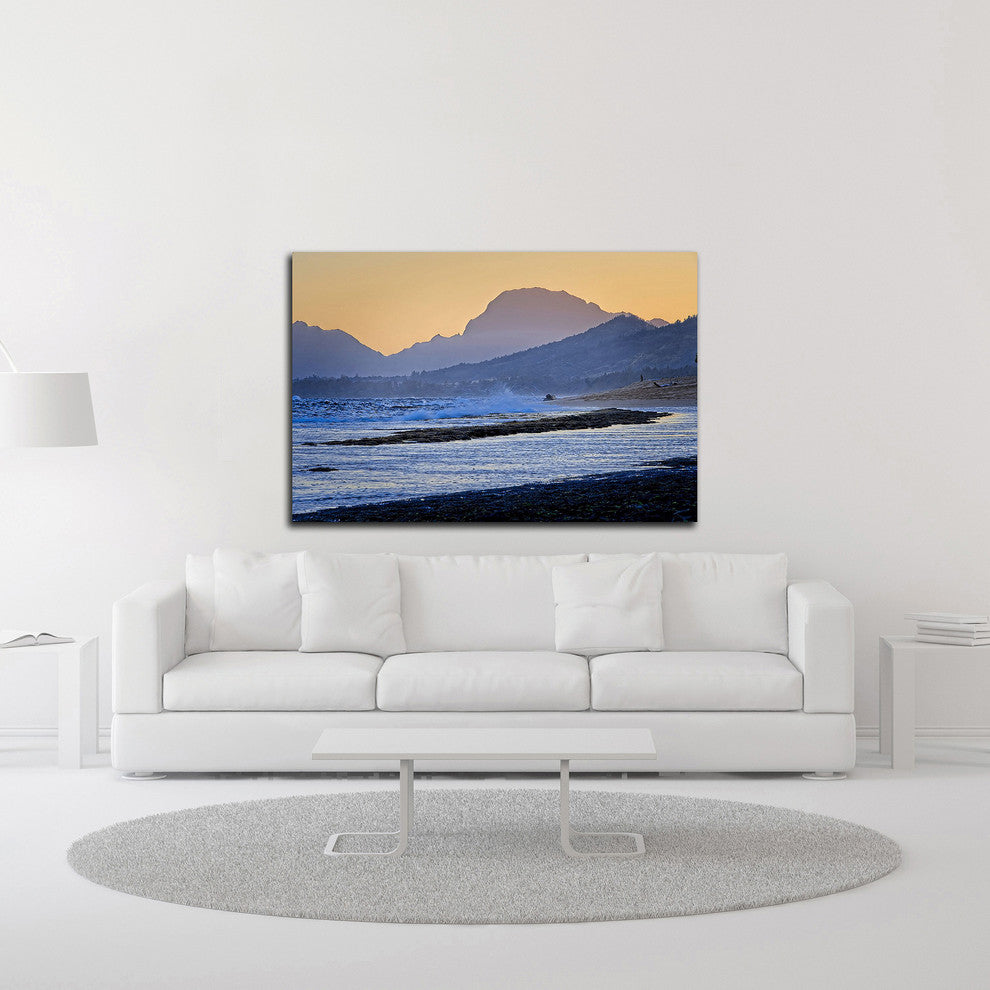 Shades of Blue by Chuck Burdick, Print on Canvas, 36"x24"