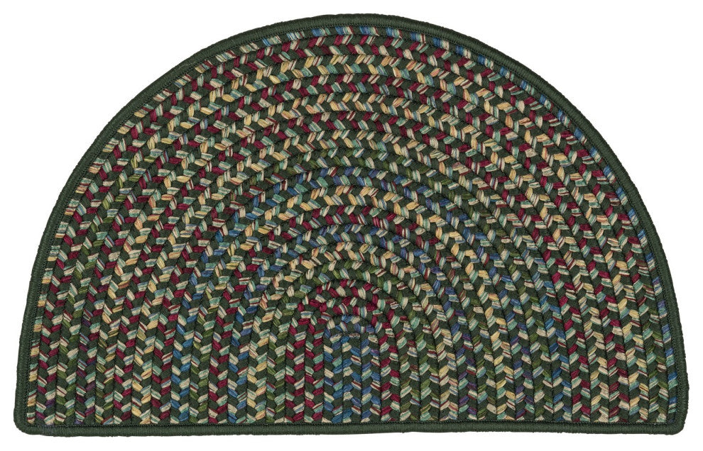 Worley Slice, Dark Green 31"x46"