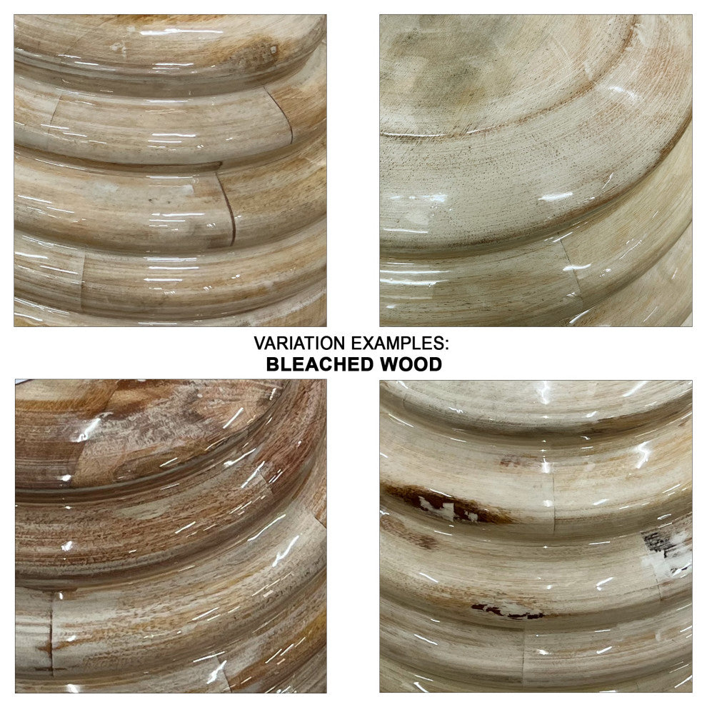 Soroban Mango Wood Table Lamp