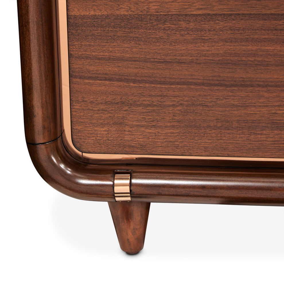 Mason Park 5-Drawer Gentlemen's Chest, Umber Brown