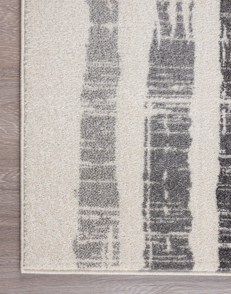 Abani Casa CAS110A Faded Striped Morrocan Inspired Area Rug