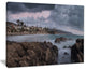 "Heavy Rain Clouds Over Crescent Bay" Landscape Wall Art, 40"x30"