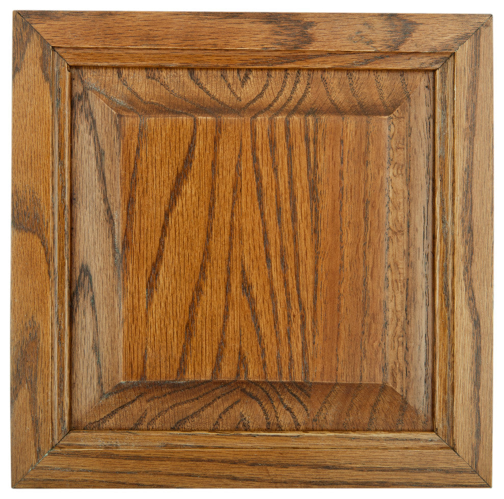 Eagle Furniture Heritage 50" Tall Corner TV Cart, Medium Oak