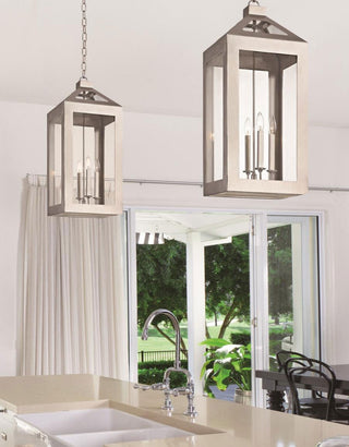 Crystorama Lighting Group 6050 Hurley 4 Light 12"W Flush Mount - Polished