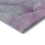 Premium Machine Washable Mayfield AMF508 Aloe 2'3" x 7'6" Runner Rug