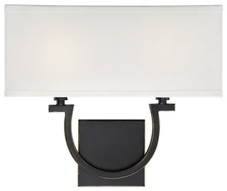 Rhodes 2-Light Classic Bronze Sconce