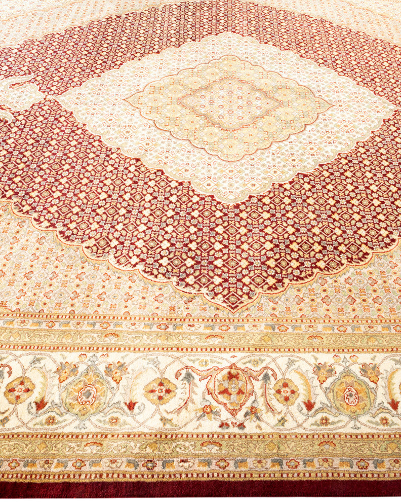 Mogul, One-of-a-Kind Hand-Knotted Area Rug Red, 8'2"x9'10"