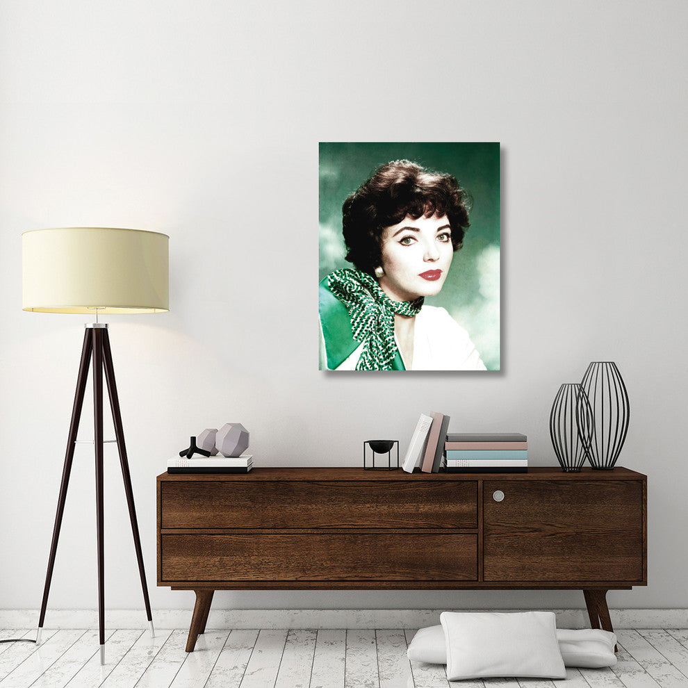 "Joan Collins" Stretched Canvas Giclee by Hollywood Photo Archive, 32x40"
