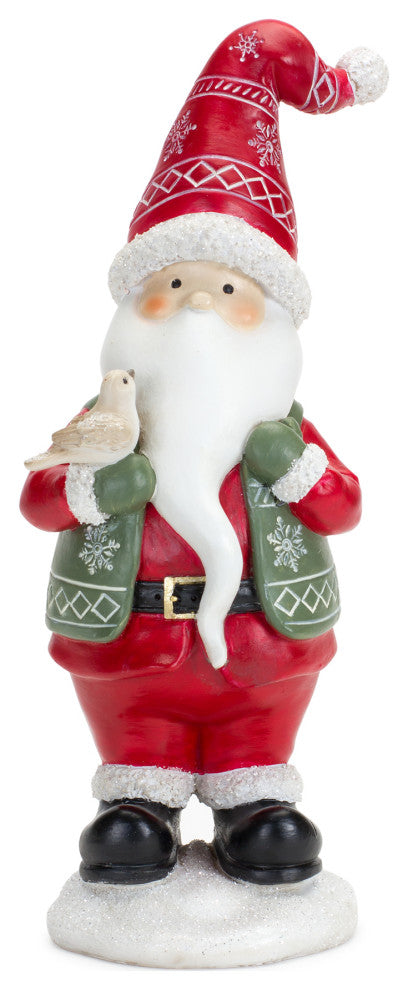 Santa Figurine, 2-Piece Set