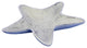 Cast Iron Starfish Decorative Bowl, Whitewashed, 8"