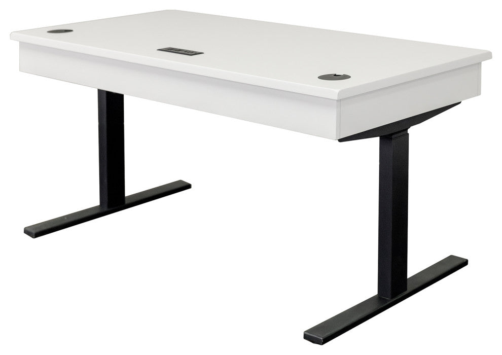Modern Electric Sit Stand Desk Height Adjustable Table White