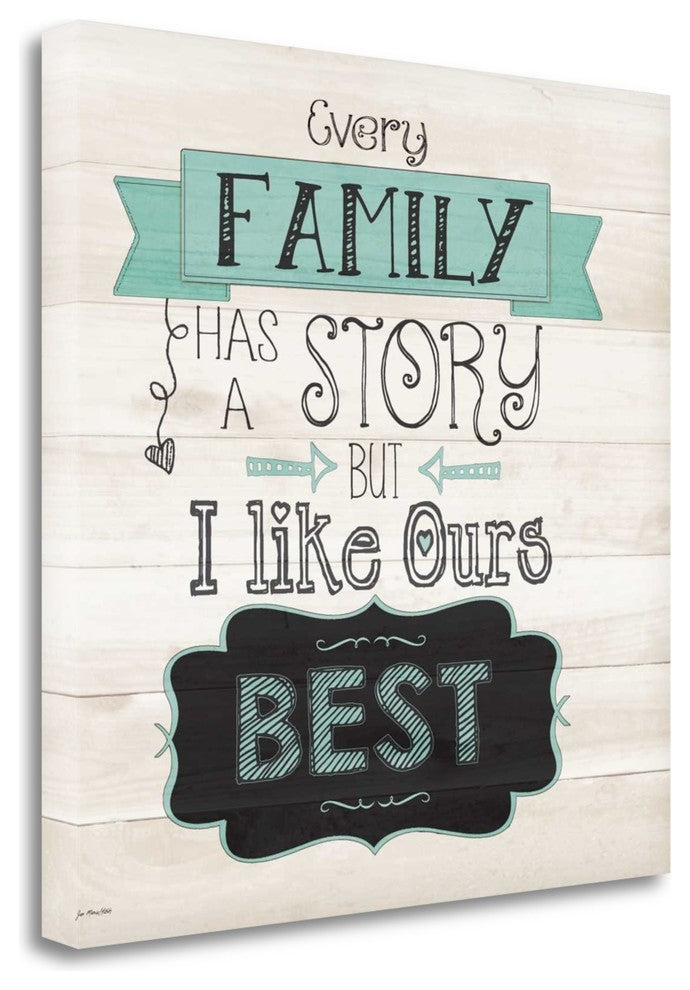 "Story" By Jo Moulton, Giclee Print on Gallery Wrap Canvas, Ready to Hang