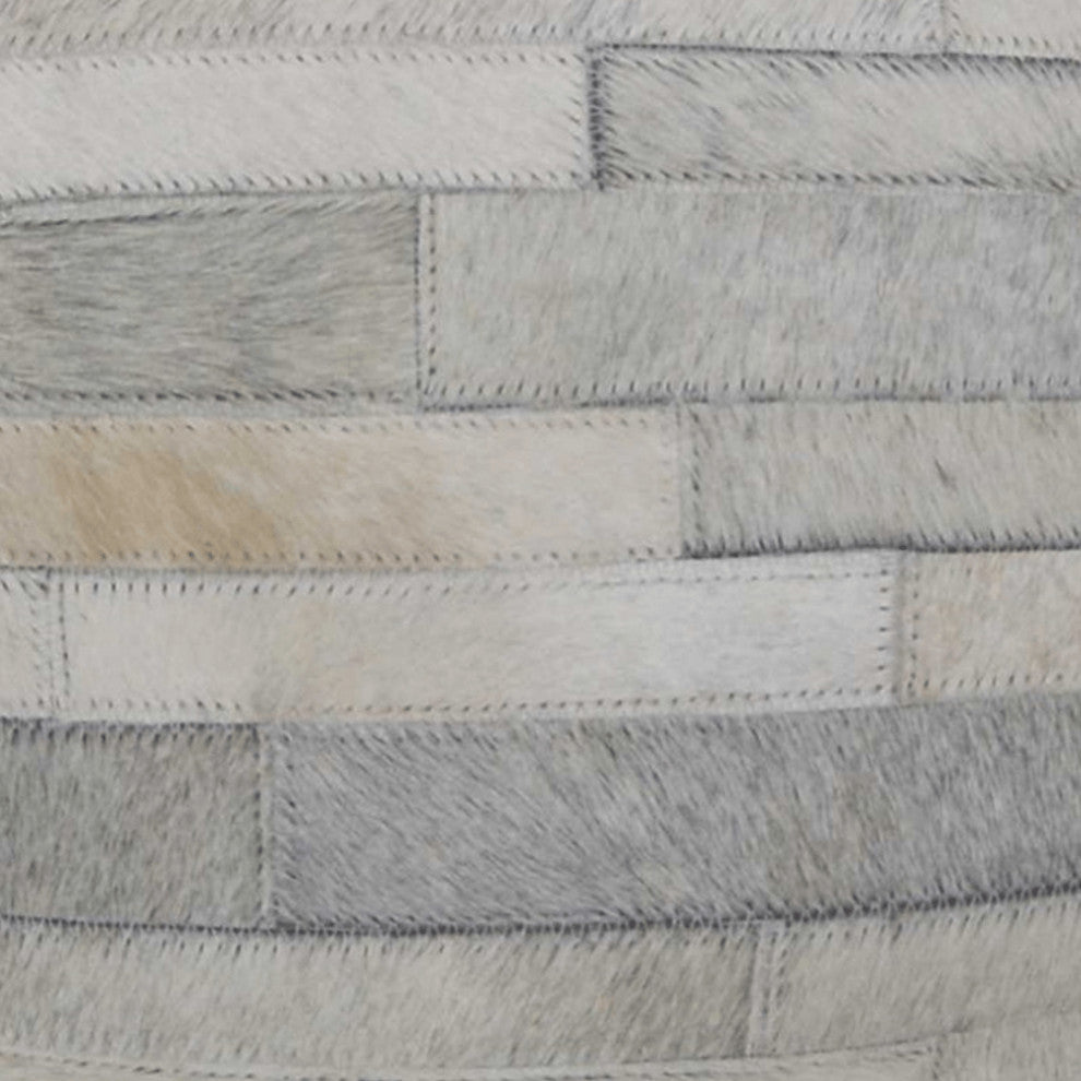 18" X 18" X 5" Gray  Pillow
