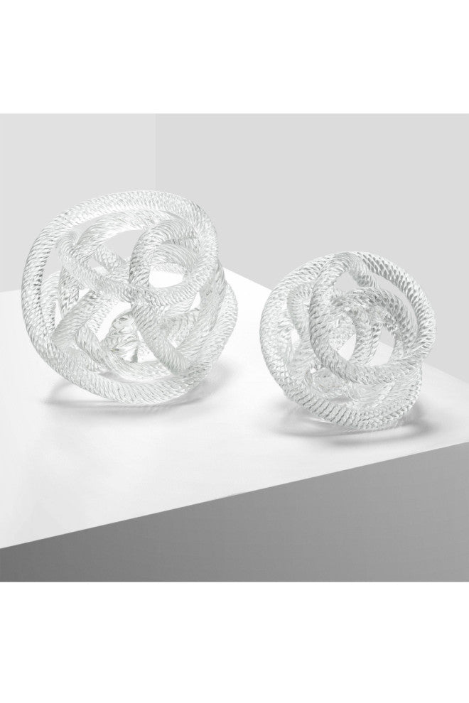 Glass Rope Desk Accessory M, Eichholtz Dominico, Large