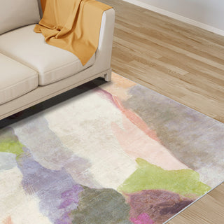 Abstract III Abstract Art Area Rug, 5'x7.5'