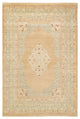 Mogul, One-of-a-Kind Hand-Knotted Area Rug Yellow, 6'3"x9'5"