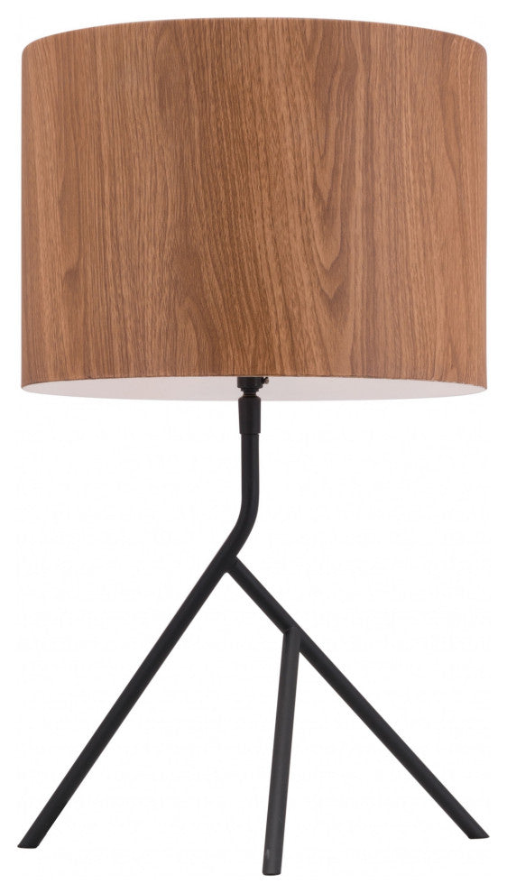 Brown and Black Treetop Table Lamp