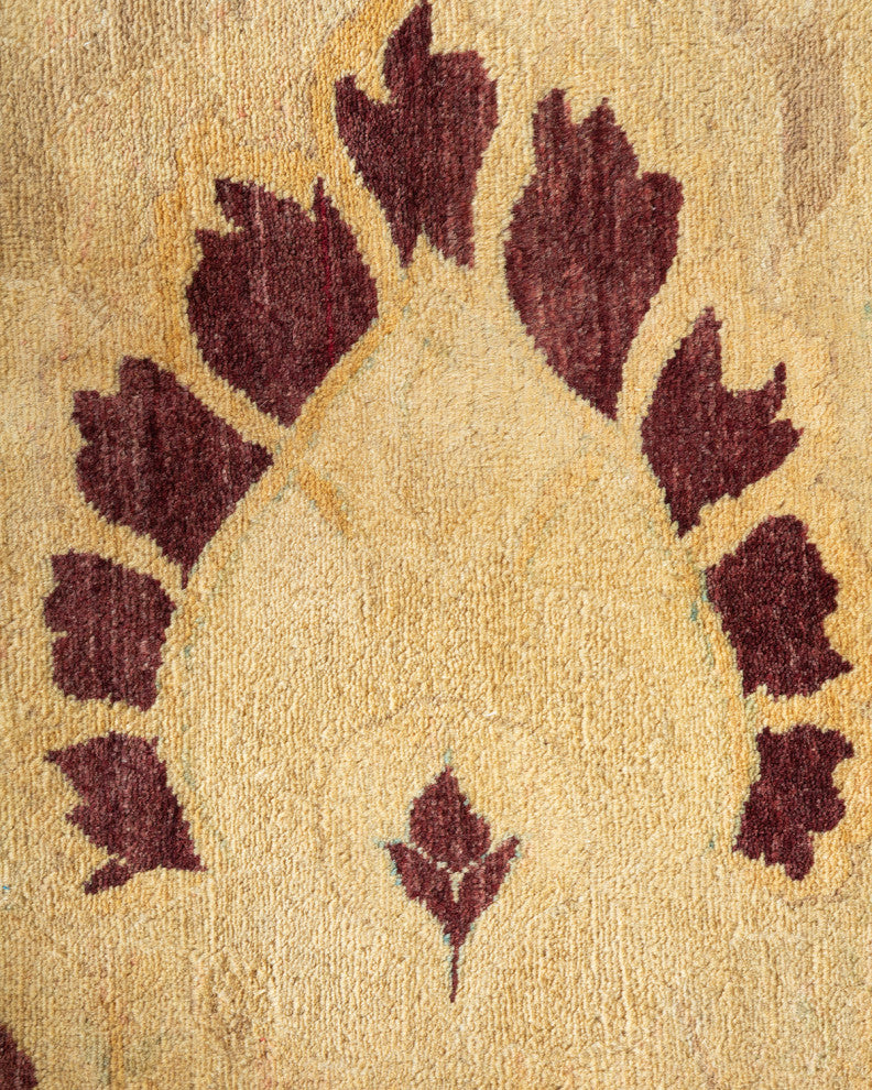 Addison, One-of-a-Kind Hand-Knotted Area Rug Ivory, 9'2"x11'10"