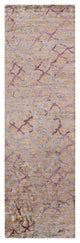 Surya Platinum PLAT-9020 8'x11' Rug, Eggplant/Medium Gray/Tan/Mauve