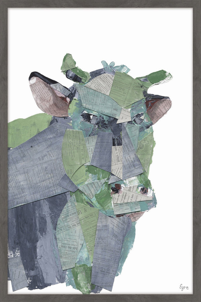 "La Vaca" Framed Painting Print, 16"x24"