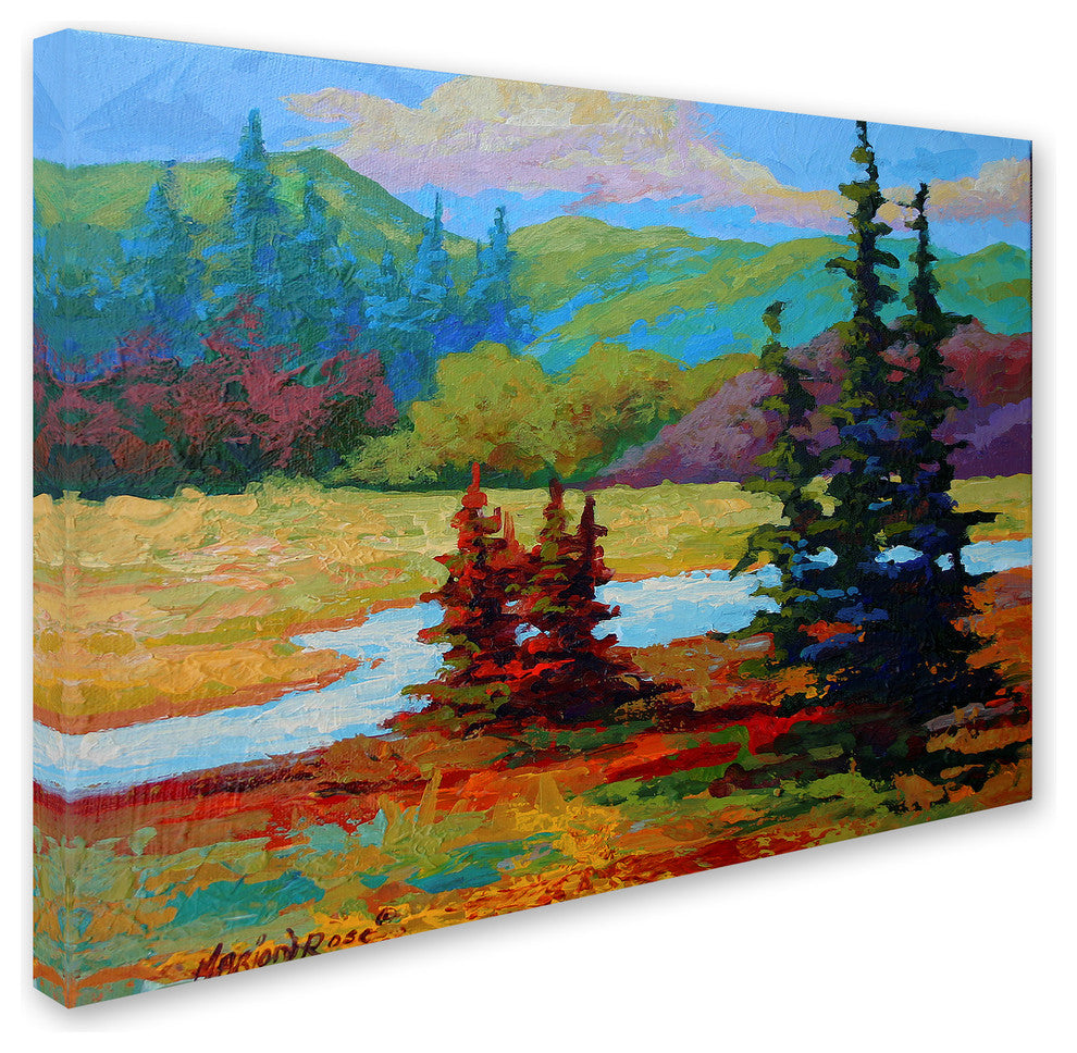 Marion Rose 'Ak Landscape' Canvas Art, 32 x 24