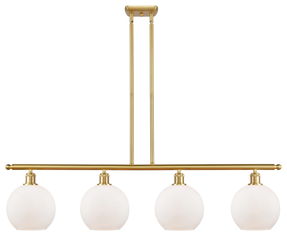Innovations Lighting 516-4I-SG-G121-8 Athens 4 Light 48" Island Light