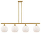 Innovations Lighting 516-4I-SG-G121-8 Athens 4 Light 48" Island Light