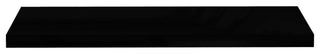 vidaXL Wall Shelf Floating Shelf Display Shelf Wall Mounted High Gloss Black