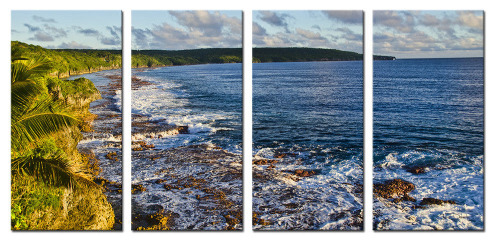 Ready2hangart Chris Doherty 'Breakaway' 4-piece Canvas Wall Art