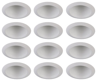 Elitco Lighting Rem300Wh-12Pk Primo Recessed: Trim : Baffle