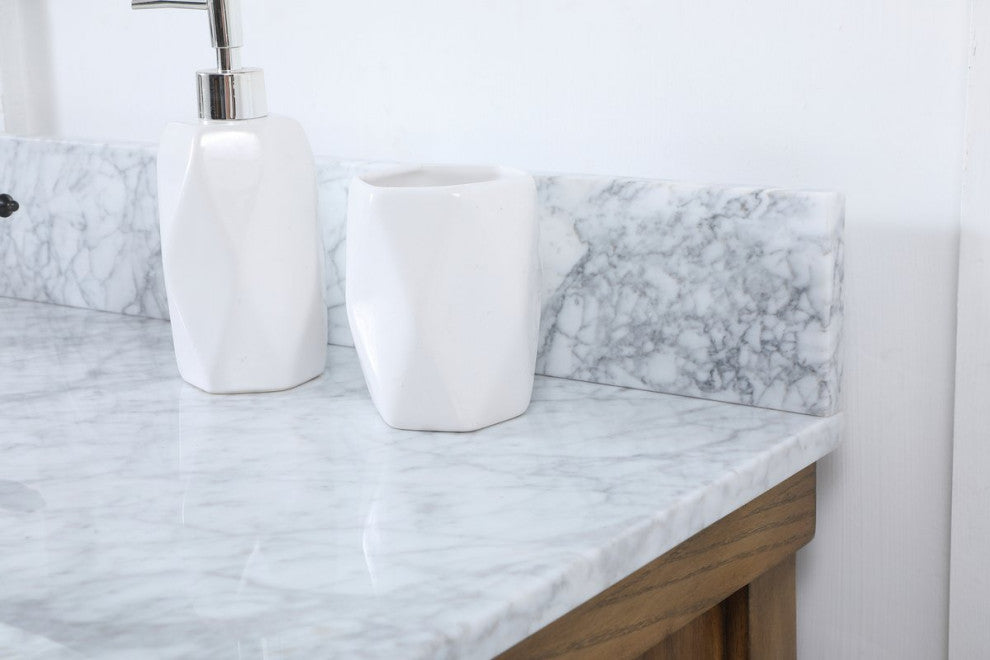 Home Living 22" Farmhouse Driftwood-Light Bathroom Vanity