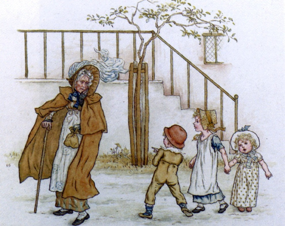 Kate Greenaway Martha, Gallery Wrapped Canvas Print, 20"x25"