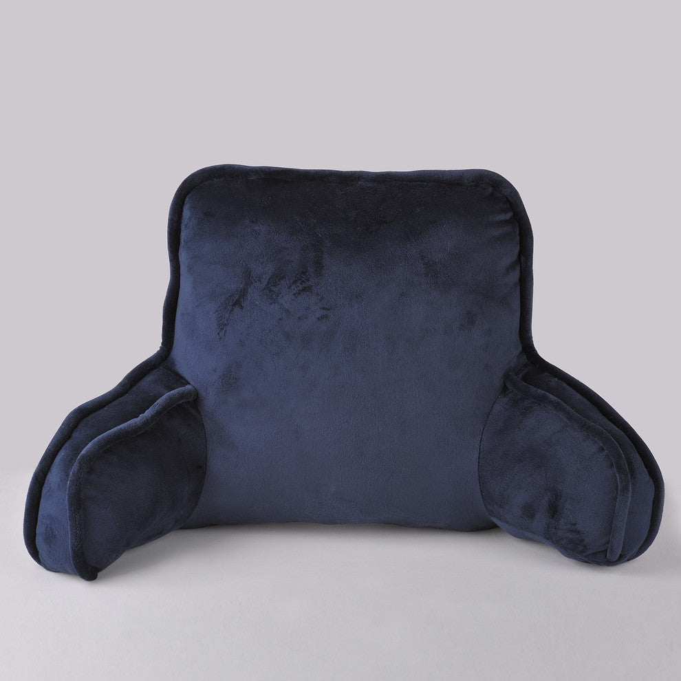 Supersoft Bedrest Lounger Backrest With DIY Filling, Navy