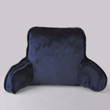 Supersoft Bedrest Lounger Backrest With DIY Filling, Navy
