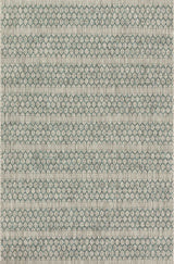 Isle IE-01 Gray Teal Area Rug, 7'10"x10'9"