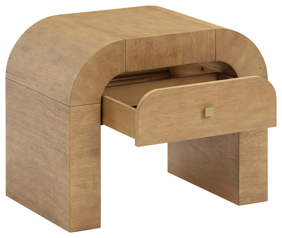 Hump Natural Nightstand