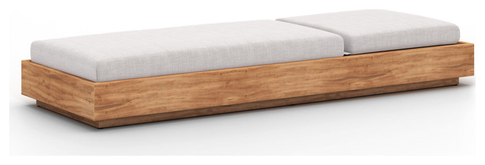 Kinta Outdoor Chaise Lounge-Stone Grey