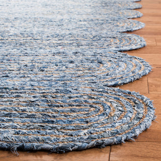 Safavieh Cape Cod Collection CAP208 Rug, Blue/Natural, 5'x8'