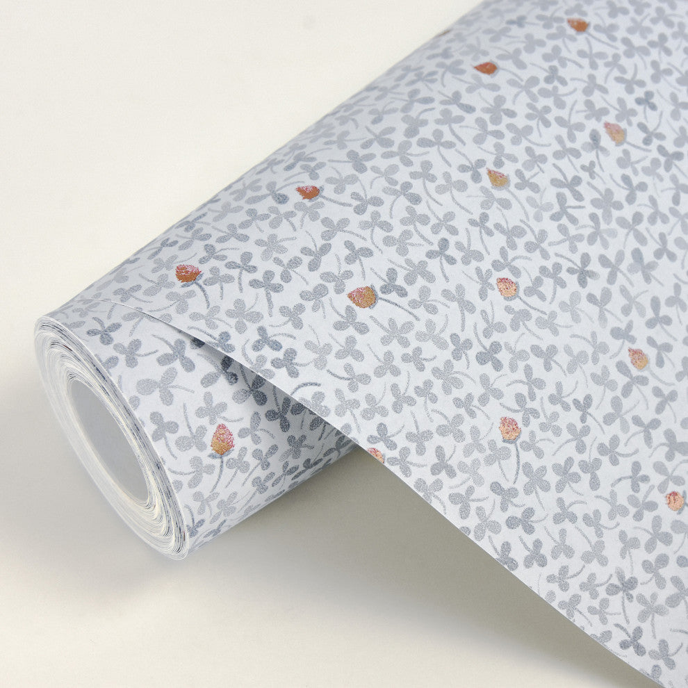 Lark Light Blue Botanical Wallpaper Bolt