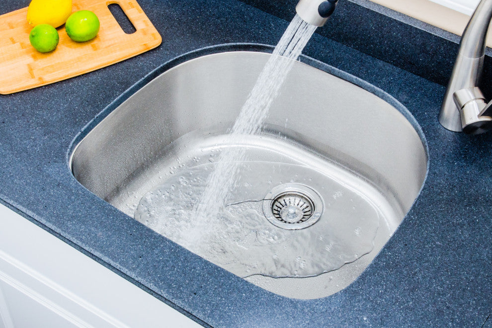 Wells Sinkware 16G D-shaped Bowl Sink