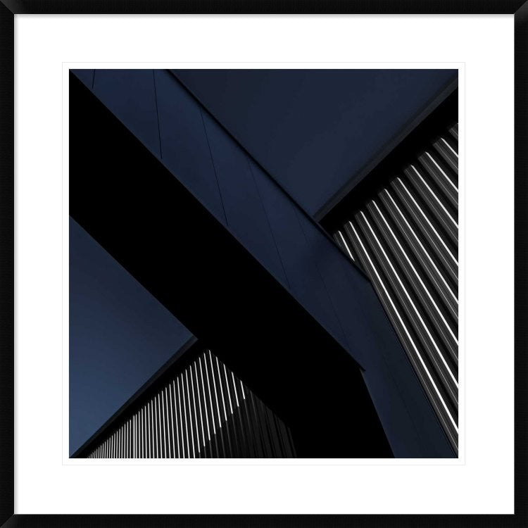 "The X Factor" Framed Digital Print by Gilbert Claes, 30x30"