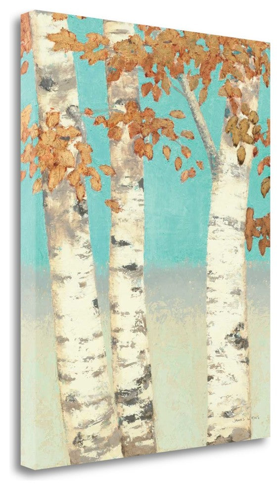 "Golden Birches II" By James Wiens, Giclee Print on Gallery Wrap Canvas
