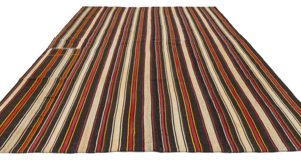 Vintage Turkish Flatweave 7' 5" x 9' 11", 89 in. x 119 in.